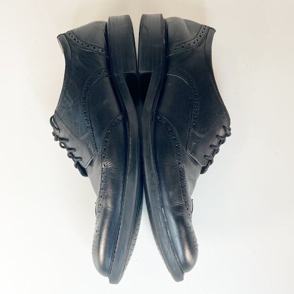 Johnston & Murphy Lewis Black Leather Wingtip Oxford Dress Shoes Men 10 main image 9